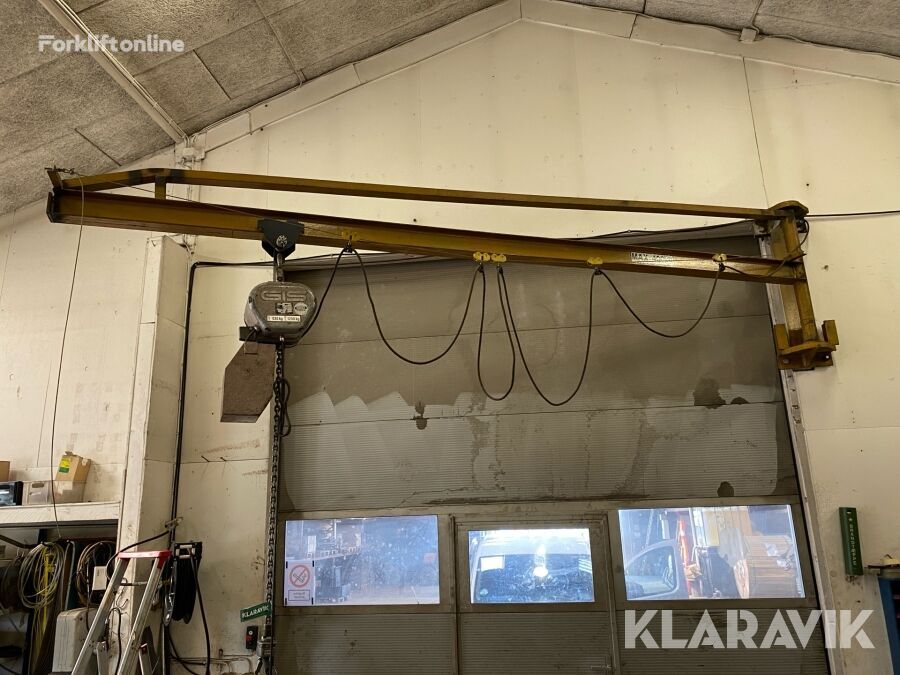 GIS Svingkran Gis med hejs Max 400 kg jib crane